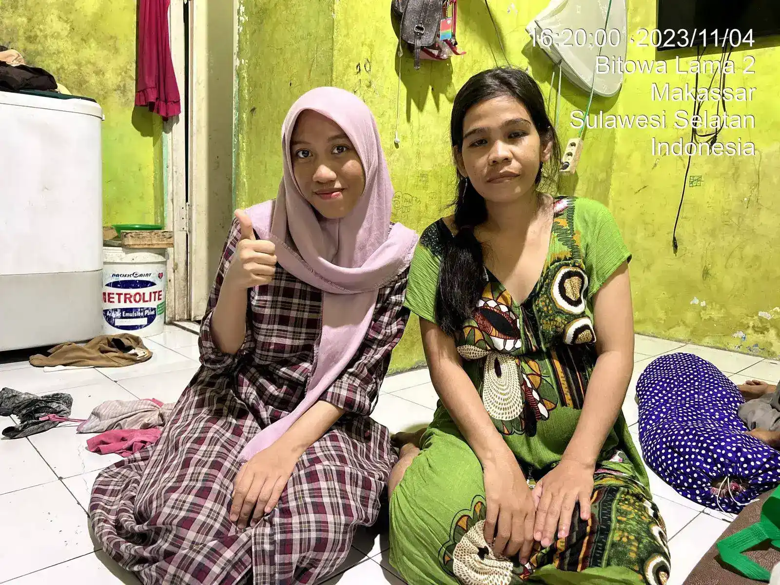 KUNJUNGAN PERTAMA KE IBU ERNI